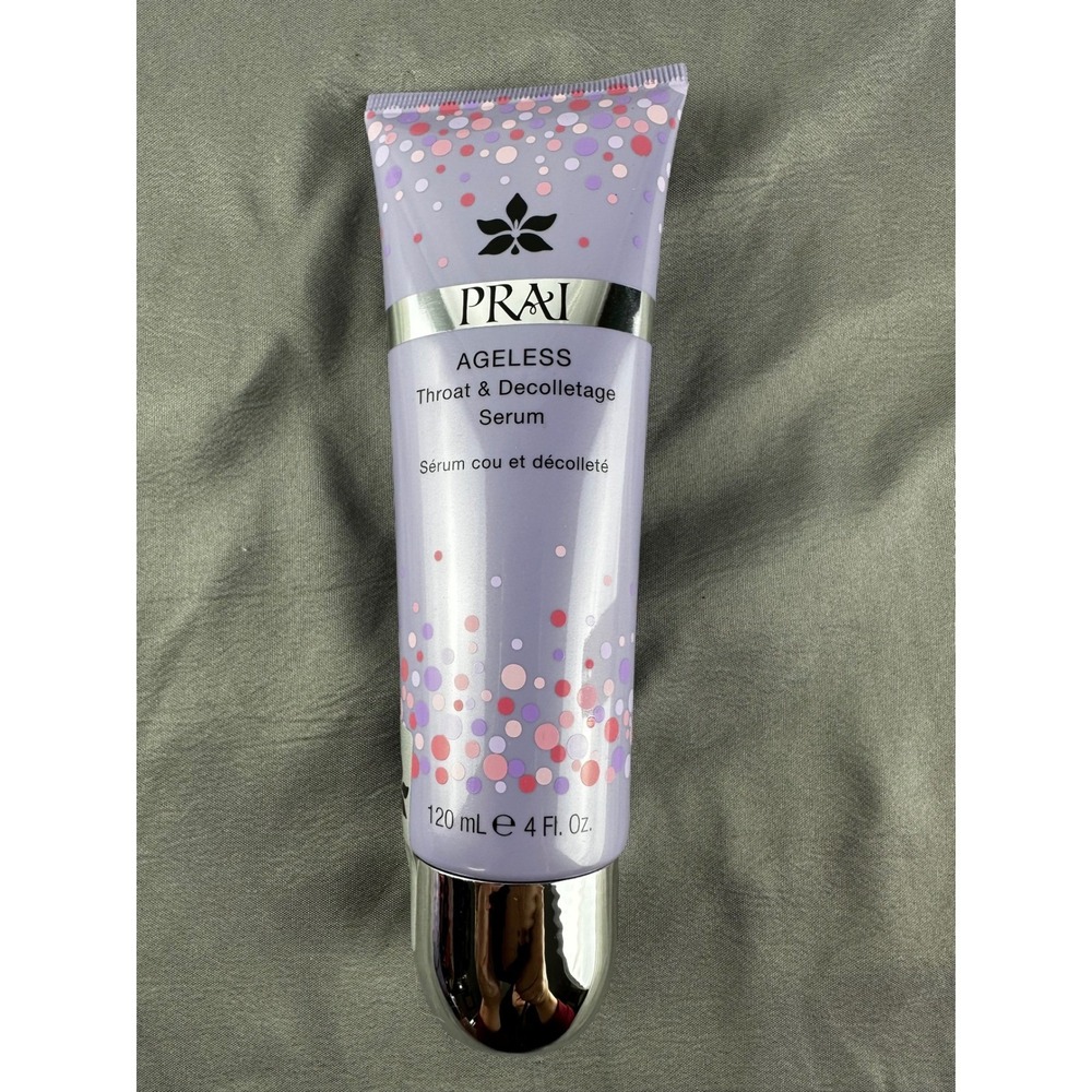 PRAI Ageless Throat & Decolletage Serum 120mL 4‎ Fl Oz New Sealed